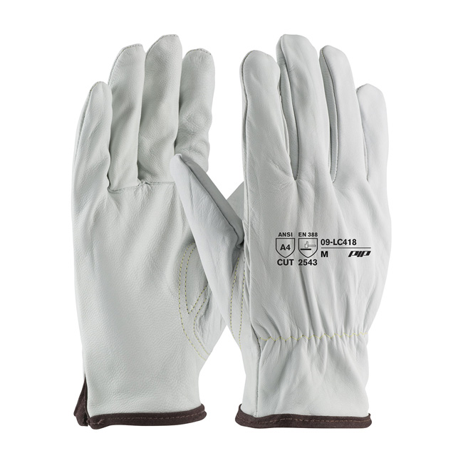 PIP Premium Top Grain Goatskin Leather Drivers Glove from GME Supply