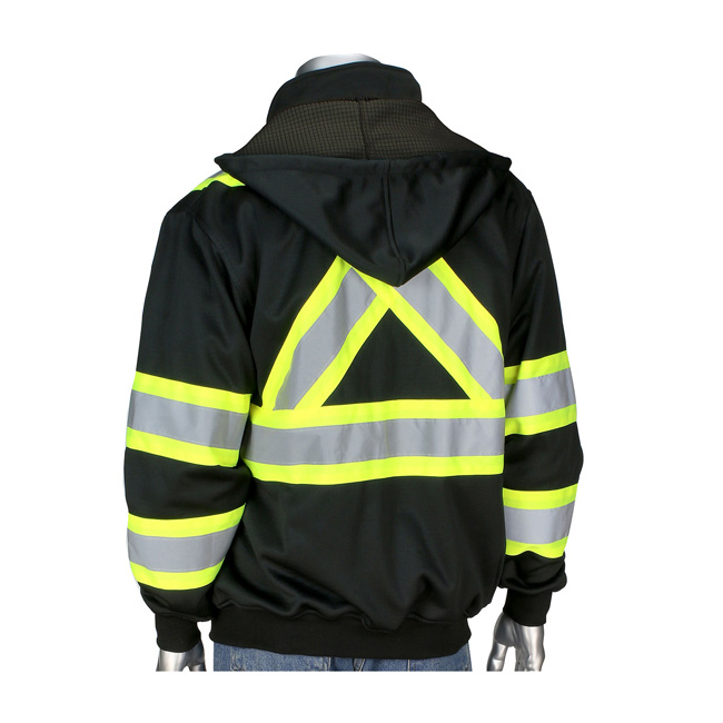 PIP ANSI Class 3 Full Zip Two-Tone X-Back Fleece Sweatshirt from GME Supply