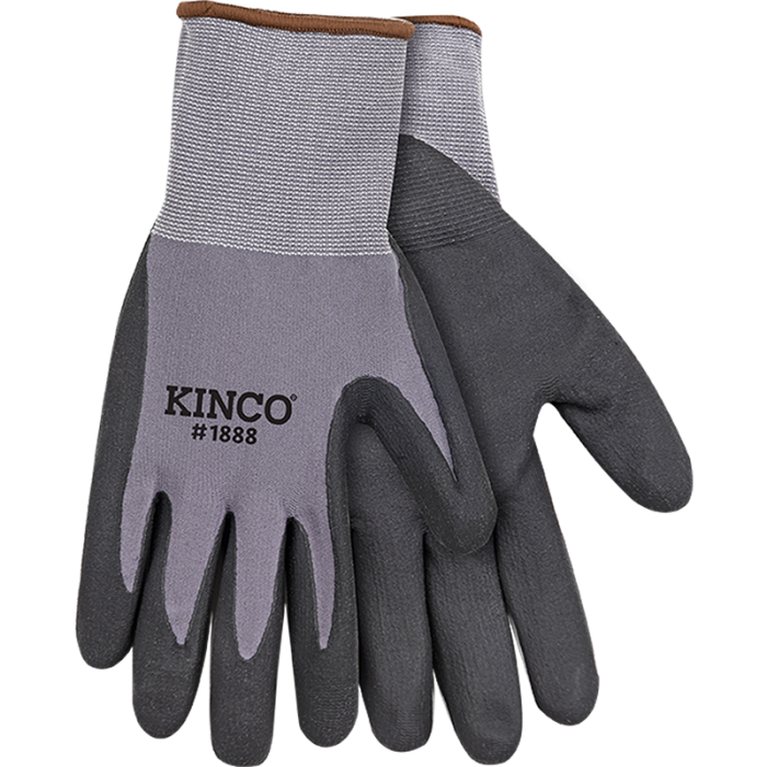 Kinco Nylon Knit Shell Micro-Foam Nitrile Palm Gloves from GME Supply
