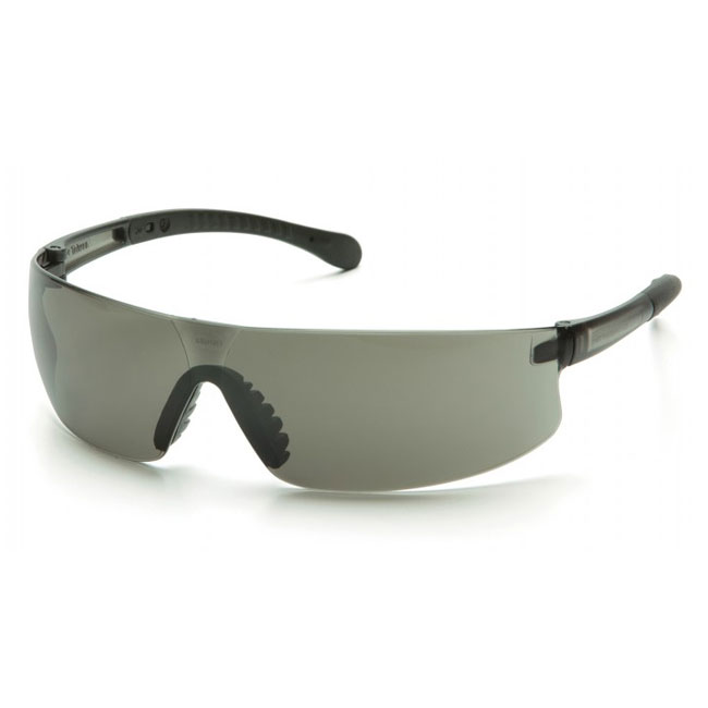 Pyramex Gray Anti-Fog Lens with Gray Temples Safety Glasses from Columbia Safety