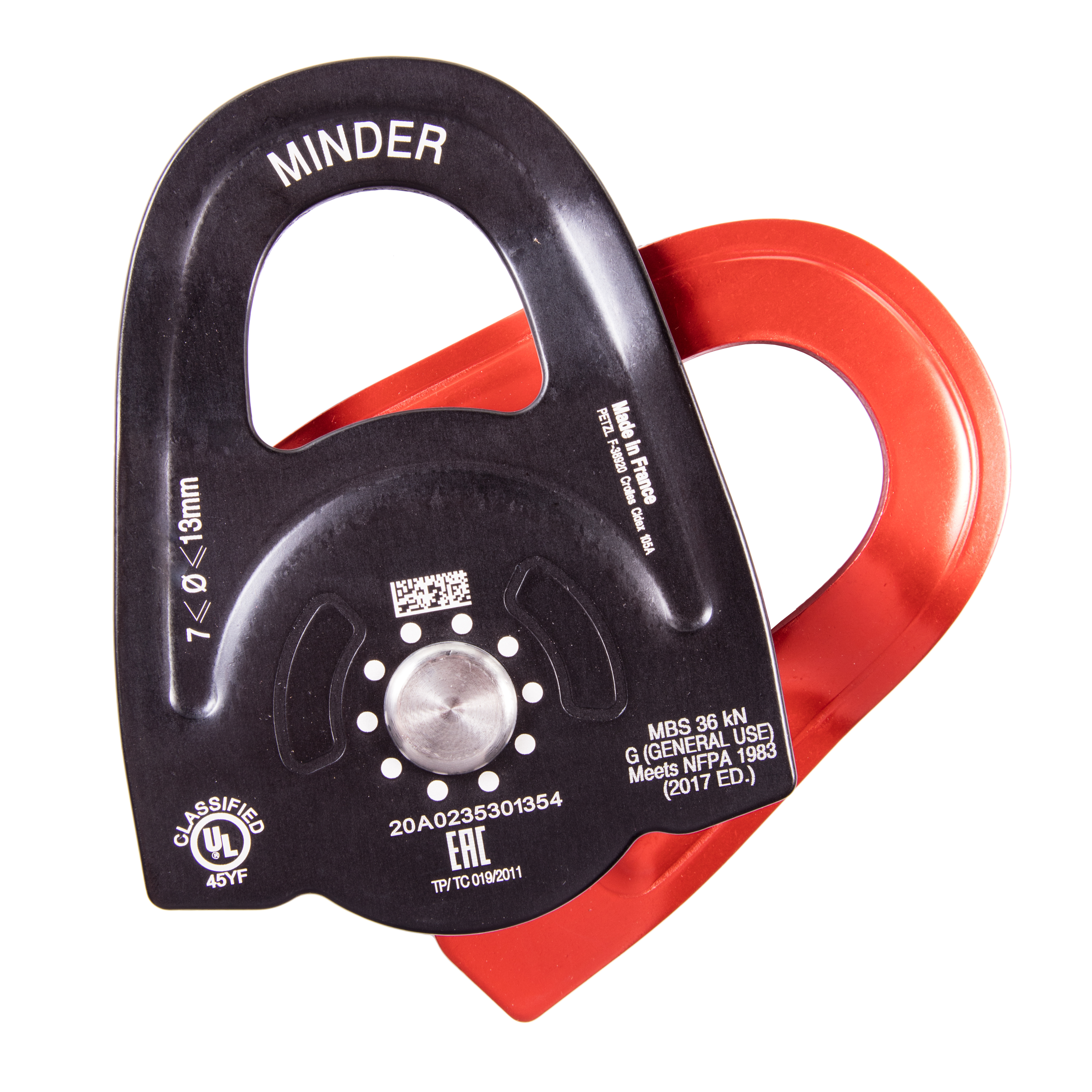 Petzl MINDER Swing-Side Pulley from GME Supply