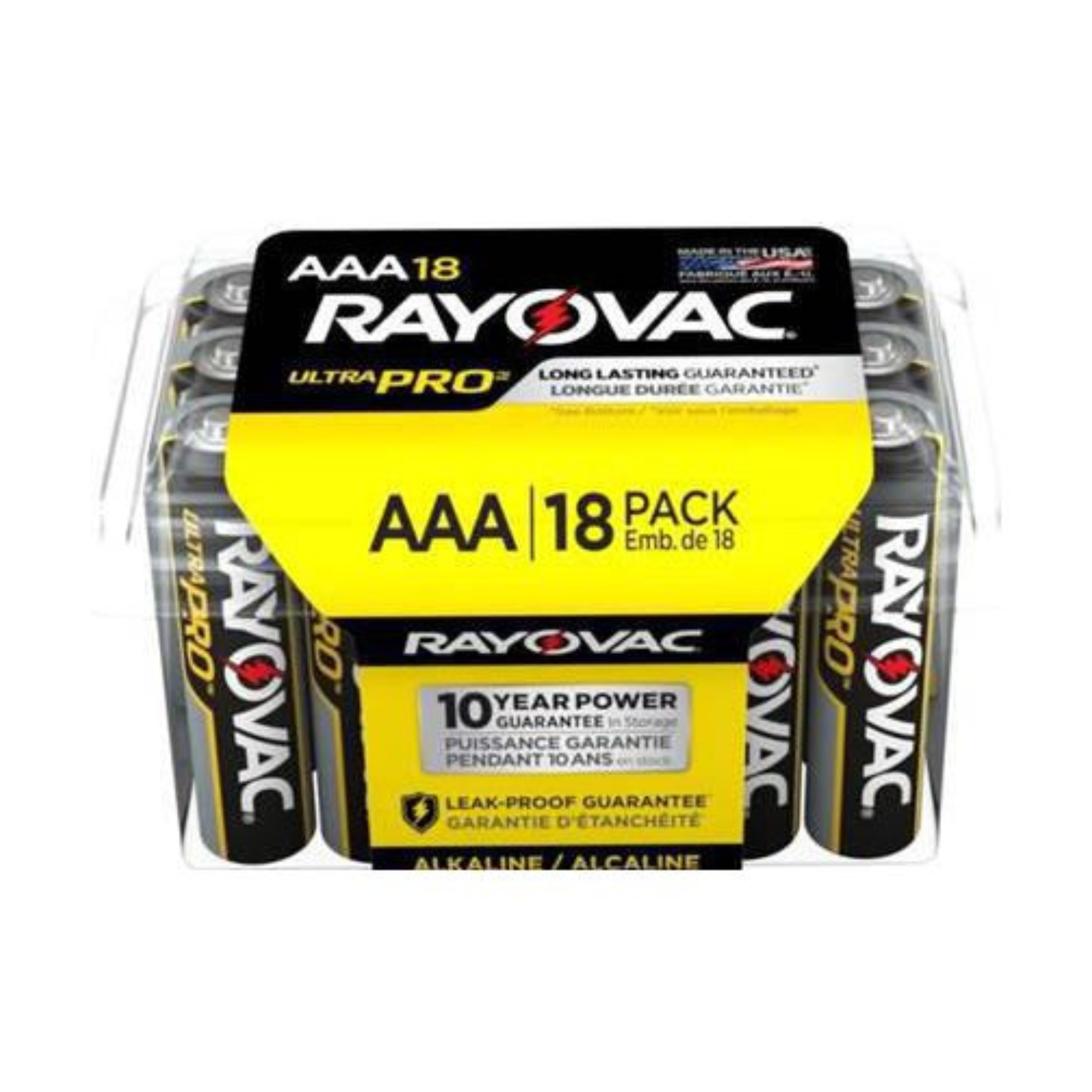 Rayovac Ultra Pro Alkaline AAA Batteries (18-Pack) - GME Supply