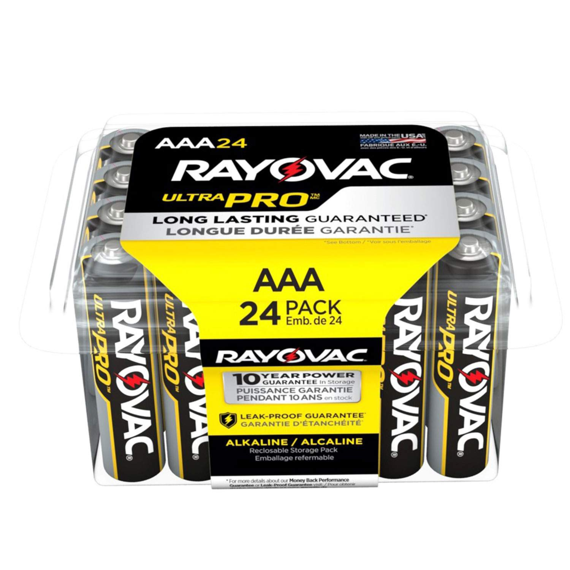 Rayovac Ultra Pro Alkaline AAA Batteries (24-Pack) - GME Supply