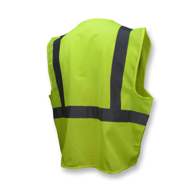 Radians SV2Z Economy Type R Class 2 Mesh Safety Vest with Zipper from GME Supply