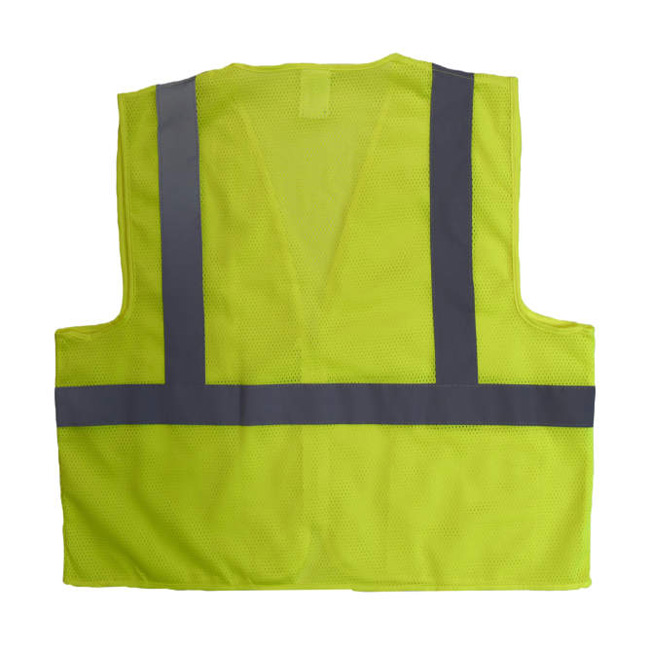 Radians SV2Z Economy Type R Class 2 Mesh Safety Vest with Zipper from GME Supply