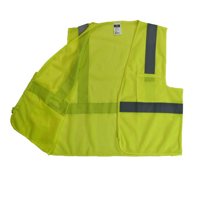 Radians SV2Z Economy Type R Class 2 Mesh Safety Vest with Zipper from GME Supply