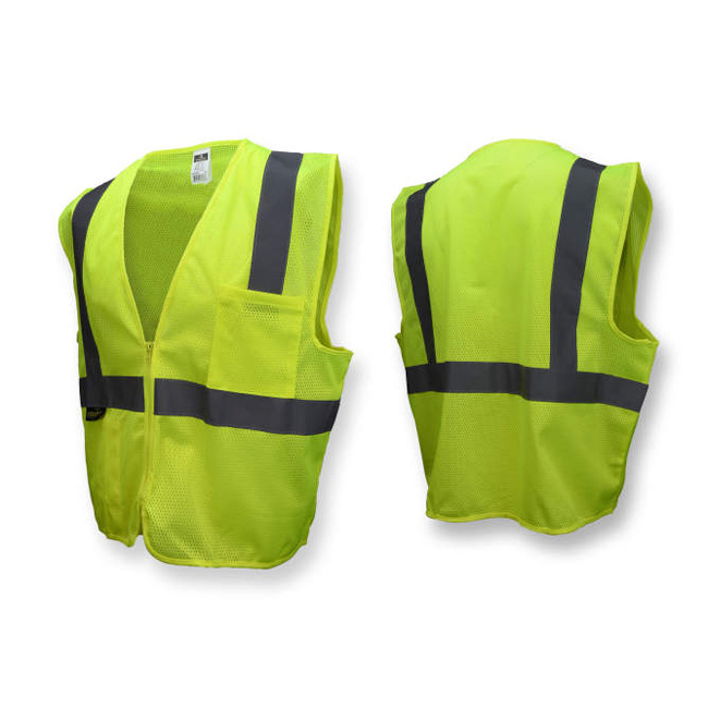 Radians SV2Z Economy Type R Class 2 Mesh Safety Vest with Zipper from GME Supply