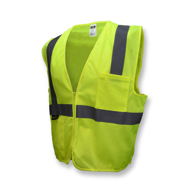 Radians SV2Z Economy Type R Class 2 Mesh Safety Vest with Zipper from GME Supply