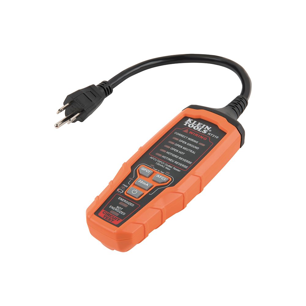 Klein Tools AFCI/GFCI Outlet Tester from GME Supply