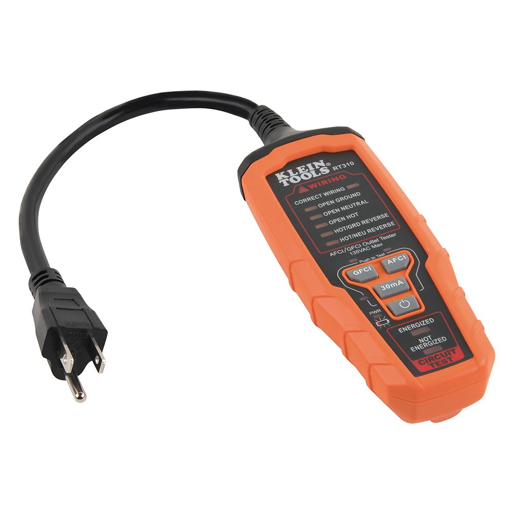 Klein Tools AFCI/GFCI Outlet Tester from GME Supply