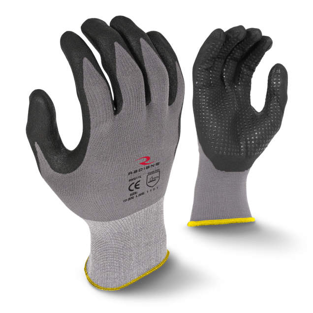 Radians Micro-Foam Nitrile Gripper Gloves from GME Supply