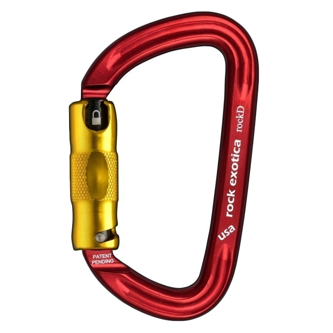 Rock Exotica C2 T RockD Twist Lock Aluminum Carabiner from GME Supply