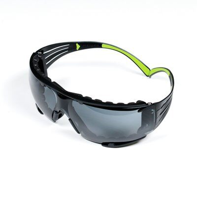 3M Secure Fit SF402AF-FM Safety Glasses with Foam Liner and Grey Anti-Fog Lens (Case of 20) from GME Supply