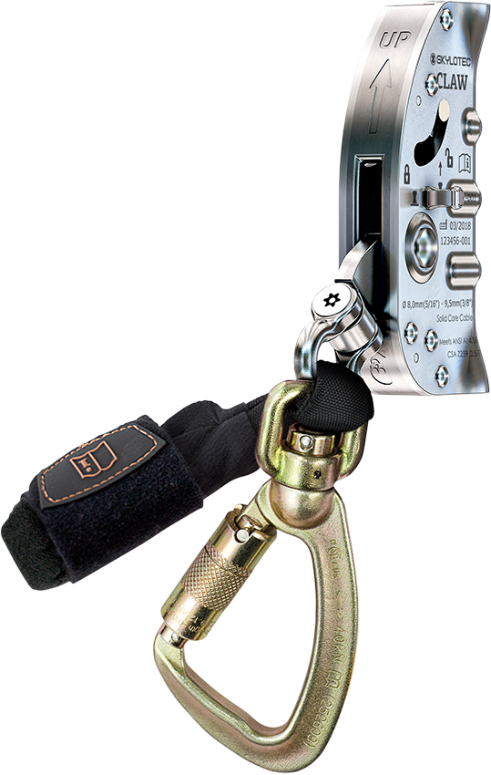 Skylotec Claw Vertical Fall Arrest Sleeve from GME Supply