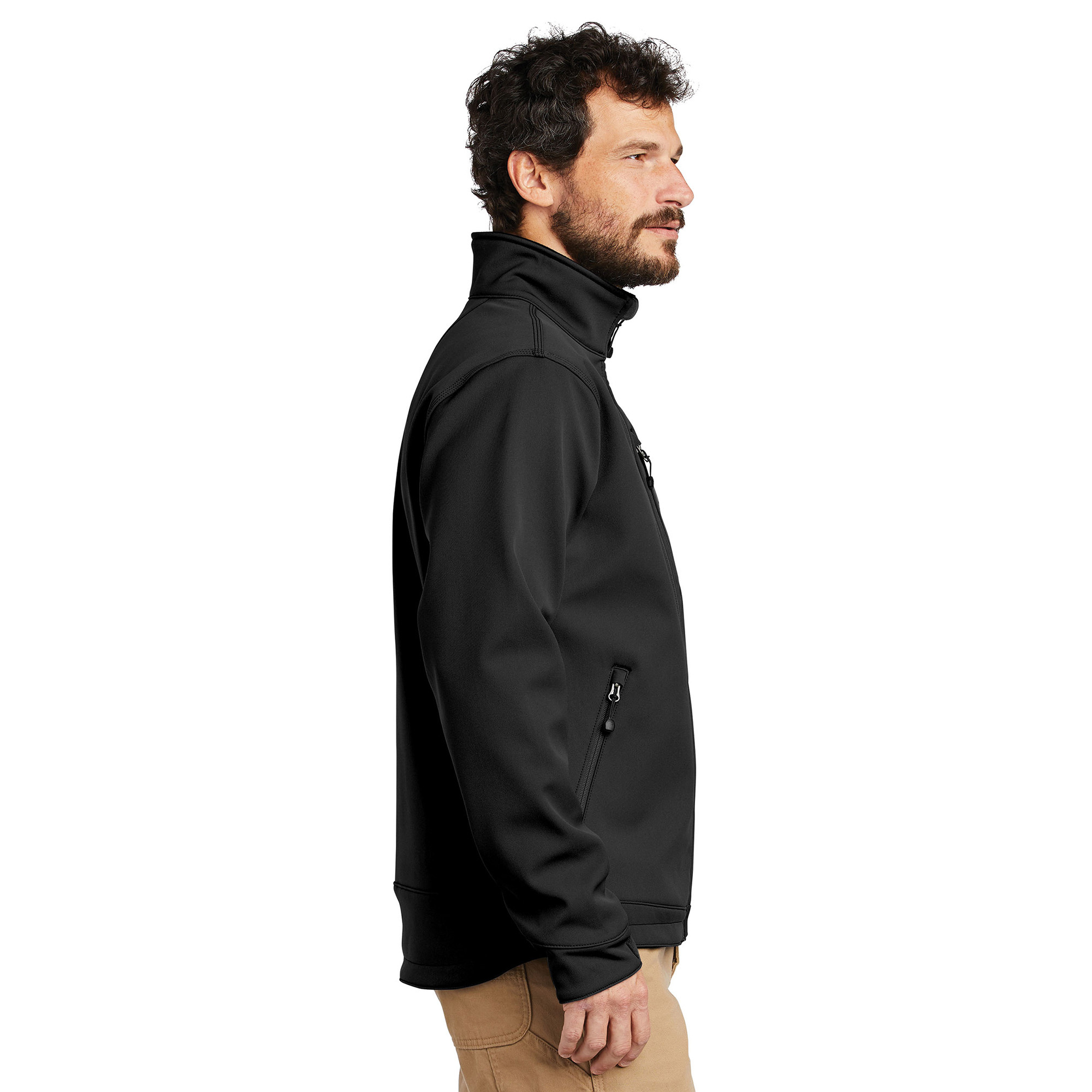 Carhartt Crowley Black Heavyweight Softshell Jacket from GME Supply
