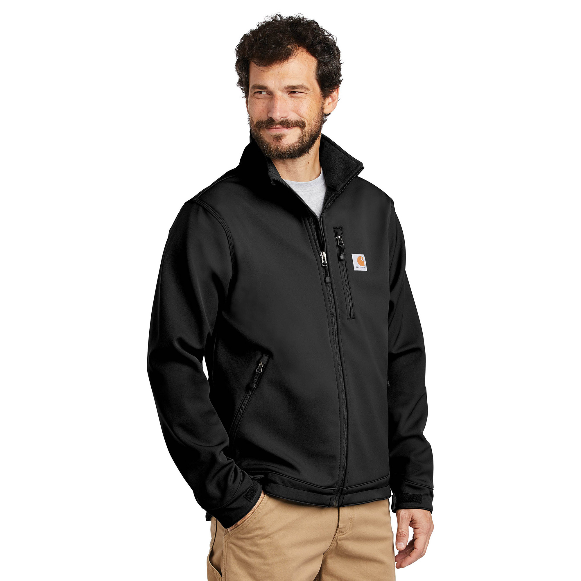 Carhartt Crowley Black Heavyweight Softshell Jacket from GME Supply