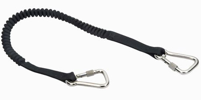 Snap On 3/4 Inch Super Coil Tool Tether with 2 SST Carabiners from GME Supply