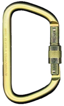 MSA Large D Auto Lock Rescue Carabiner from GME Supply