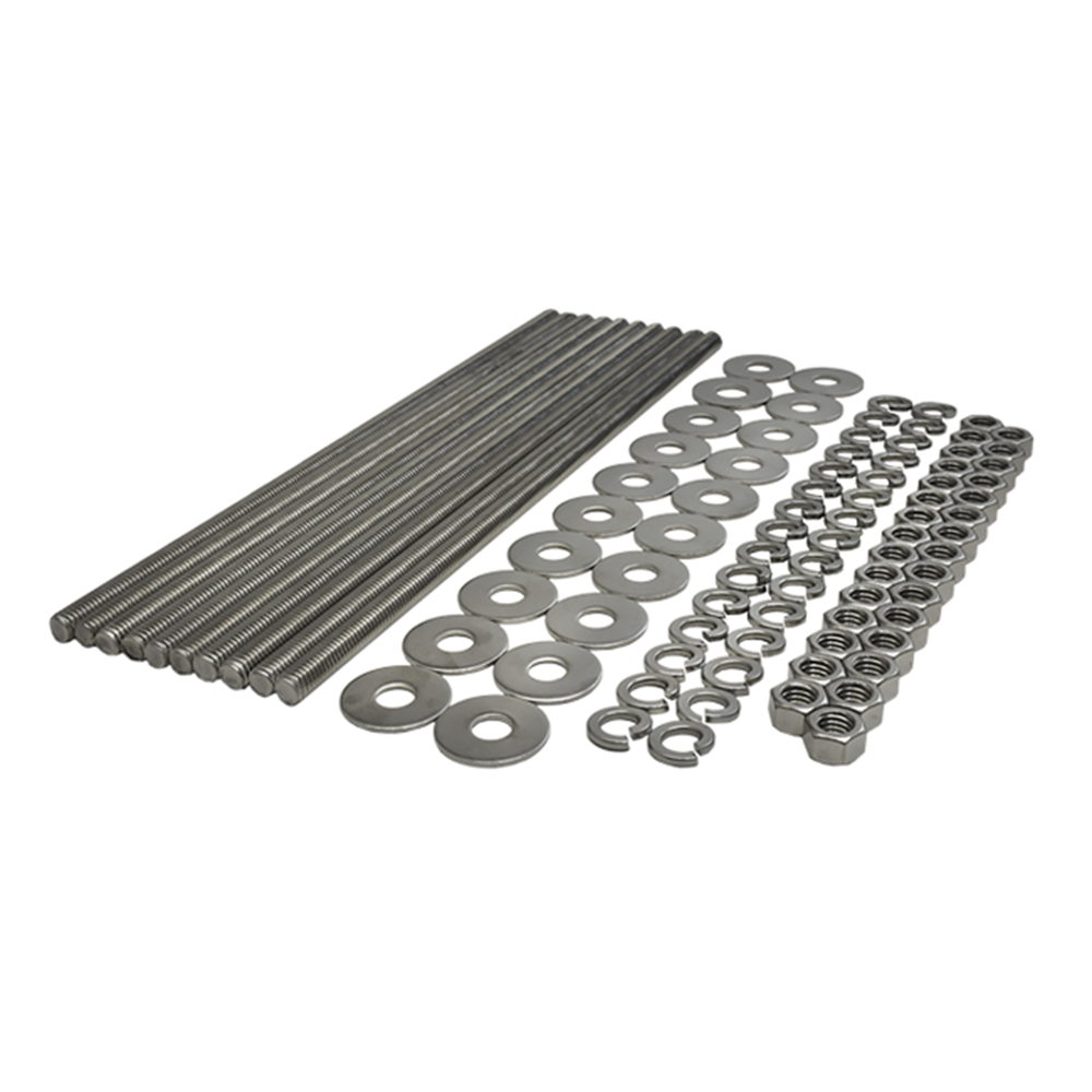 Miroc Stainless Steel Threaded Rod Hardware Kits from GME Supply