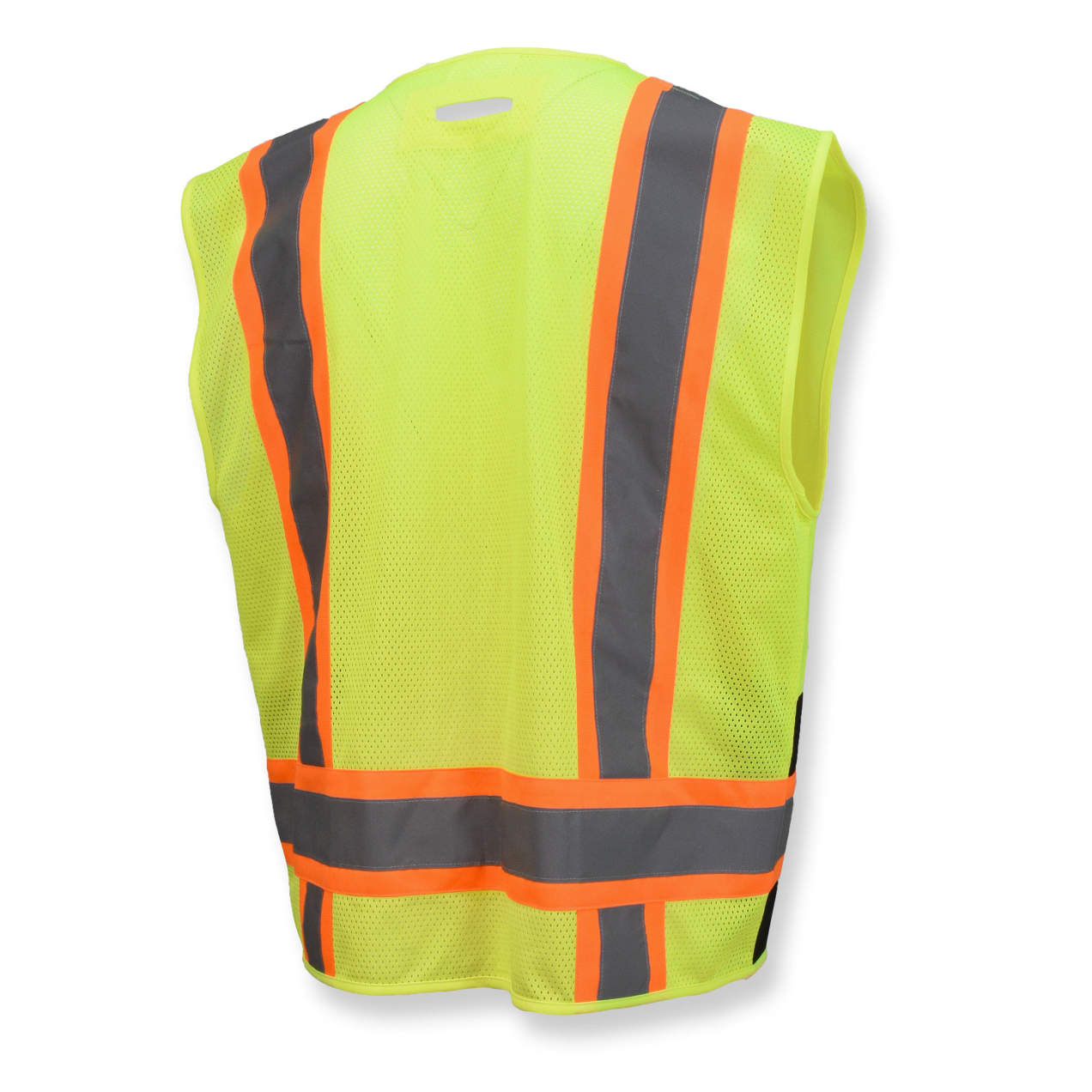 Radians SV6B Two Tone Surveyor Type R Class 2 Safety Vest - Hi-Vis Green / Black from GME Supply