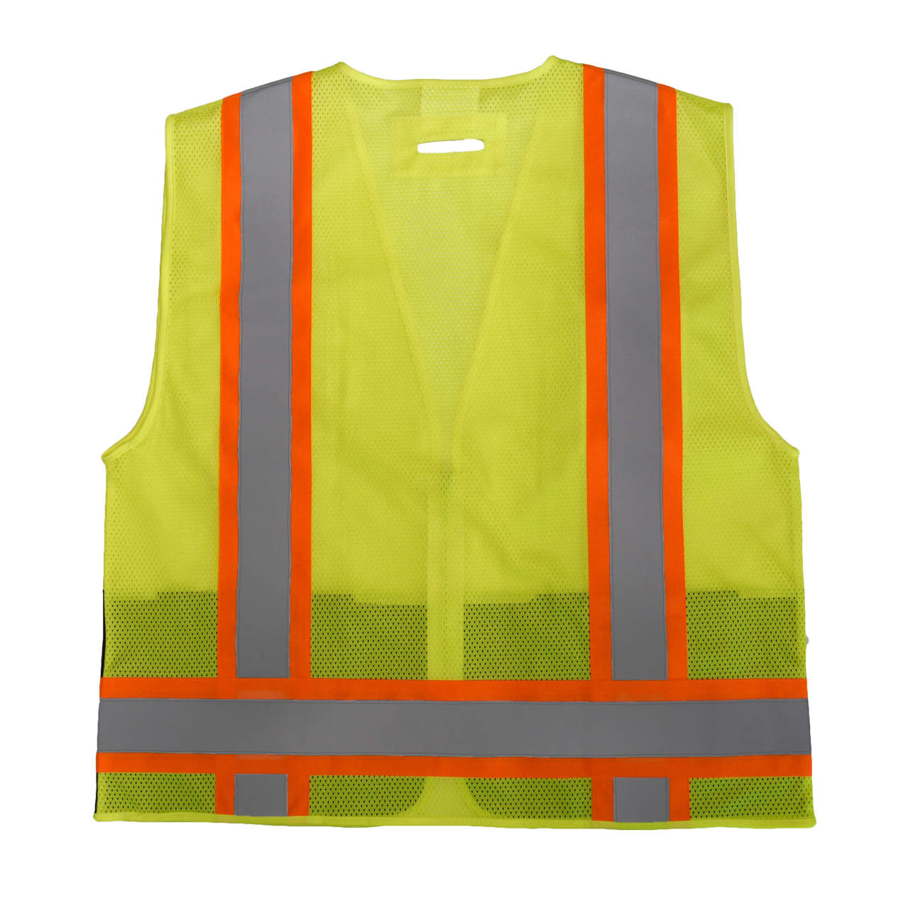 Radians SV6B Two Tone Surveyor Type R Class 2 Safety Vest - Hi-Vis Green / Black from GME Supply