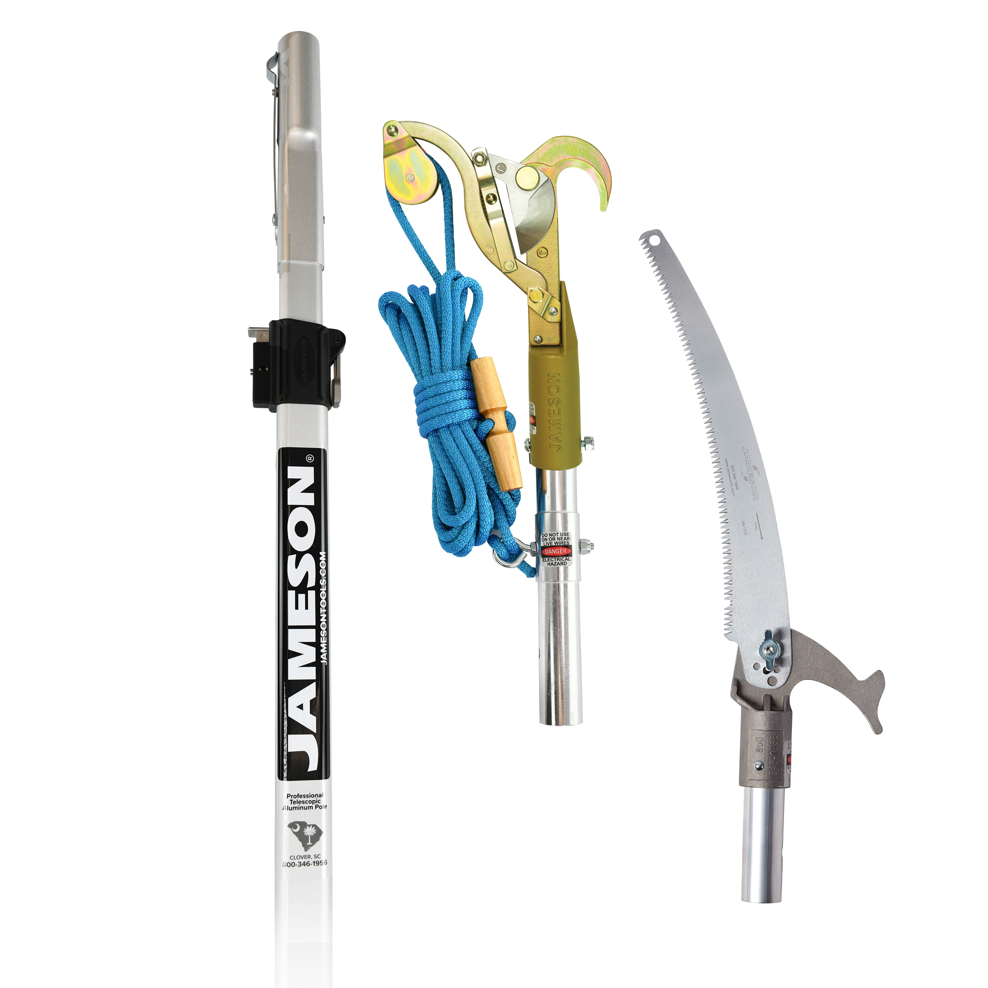Jameson Telescoping Pole Saw and Tree Pruner Kit from GME Supply