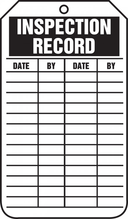 Accuform Equipment Status Tags from GME Supply