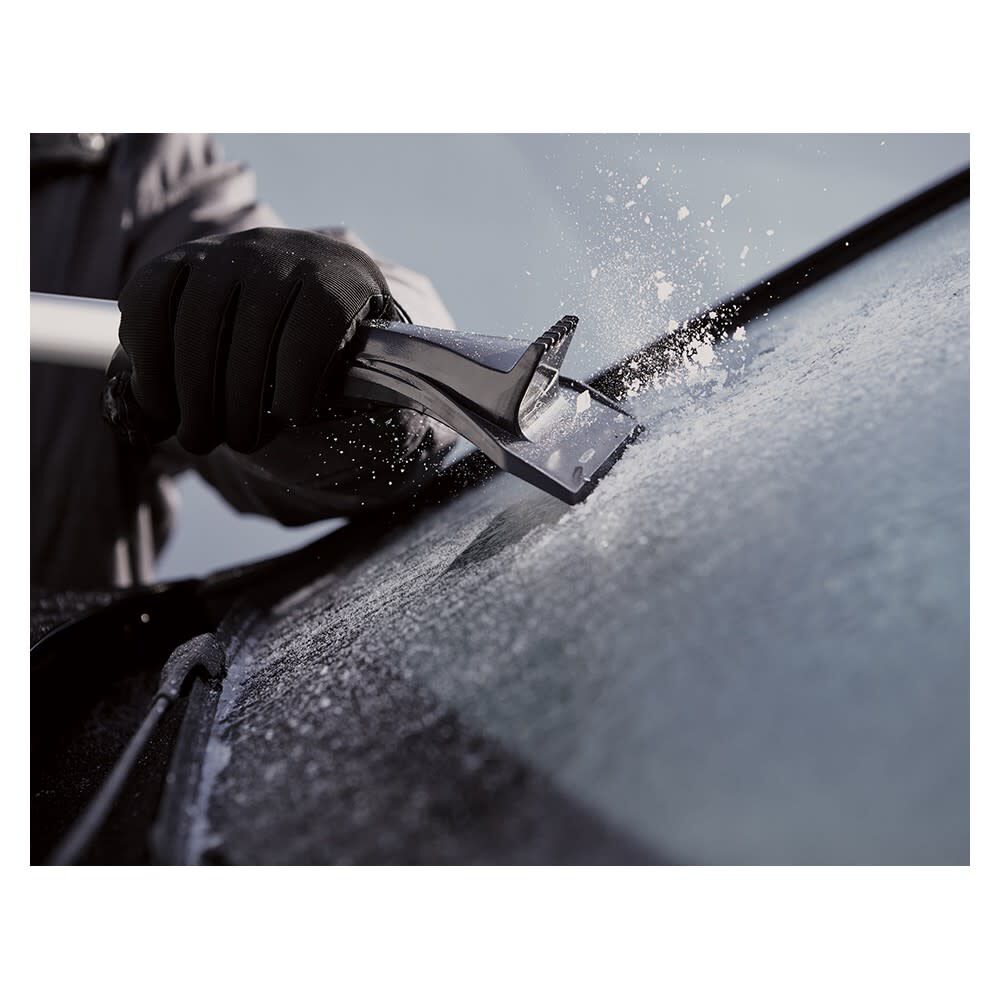 AMES True Temper Scratch Free Auto Snow Brush with End Scraper from GME Supply