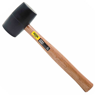 Stanley 16 Ounce Rubber Mallet from GME Supply
