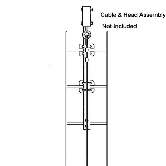 Tuf Tug Heavy Duty Upright Extra Long Mount Bracket from GME Supply