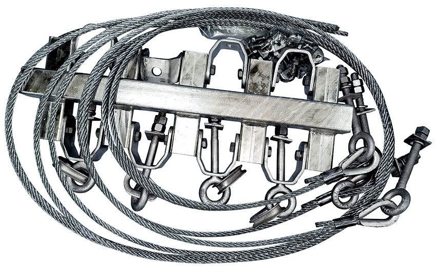 Tuf-Tug Universal Monopole Cable Clamp-On Head Assembly Bracket from GME Supply