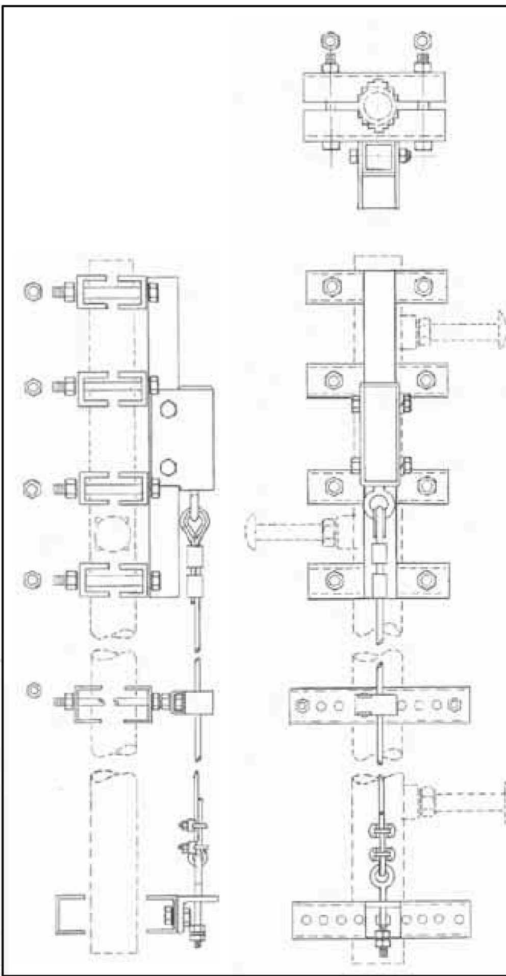 Tuf-Tug Round Climbing Leg Cable Safe Climb System from Columbia Safety