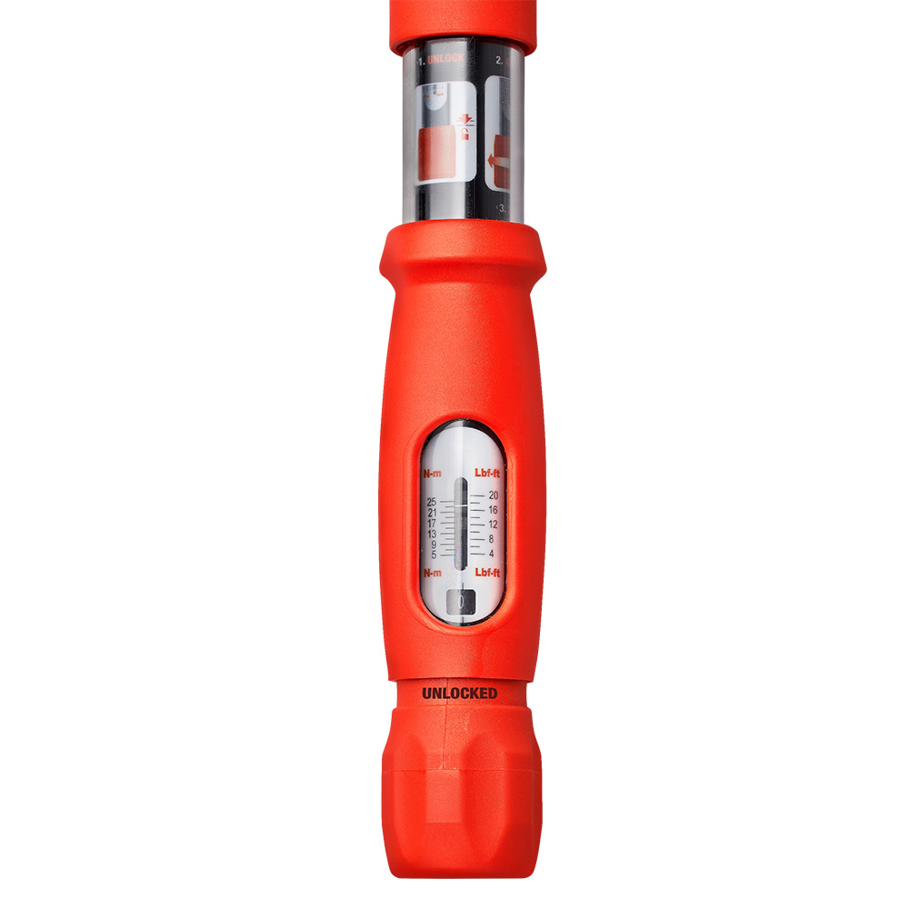 Jameson Insulated Torque Wrench with 3/8-Inch Drive from GME Supply