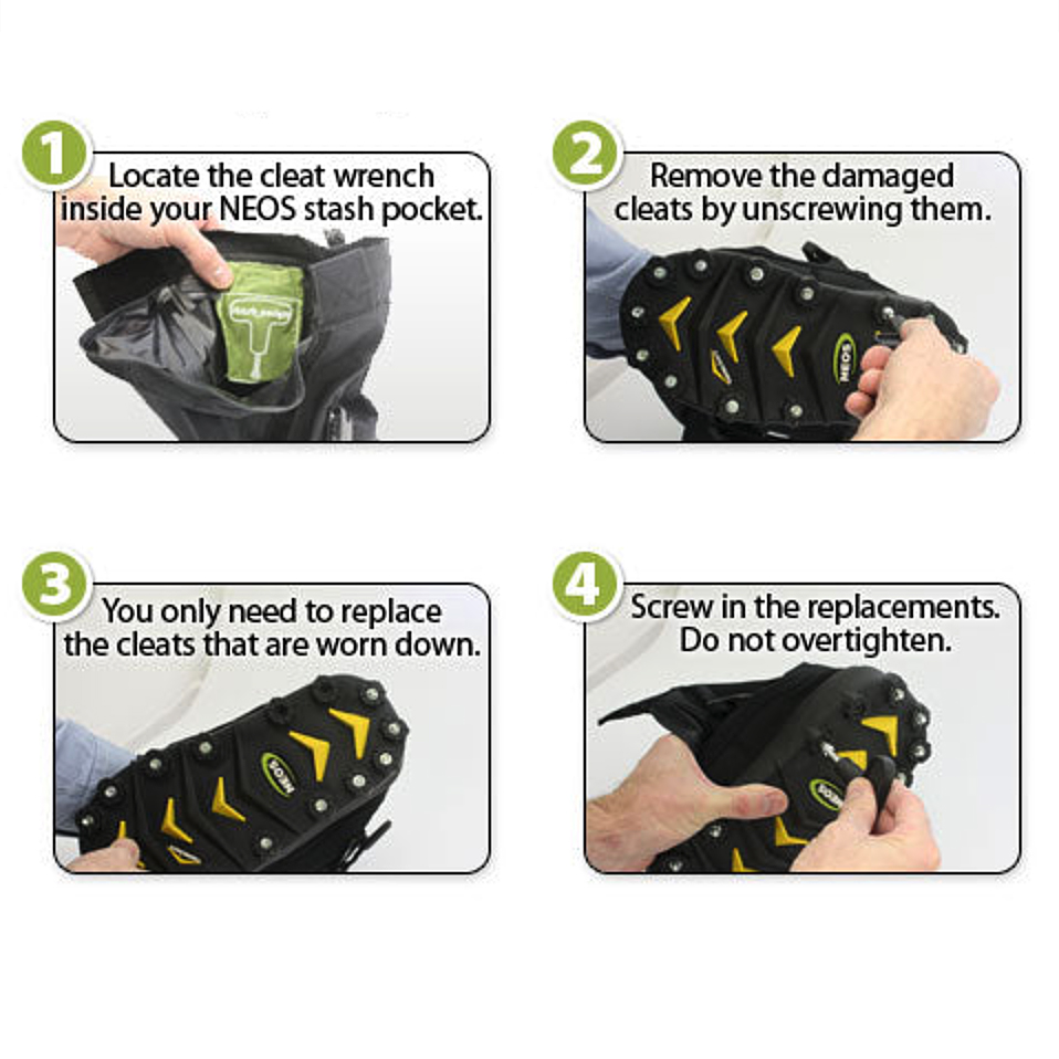 Neos Glacier Trek SPK Replacement Ice Cleat Screws from GME Supply