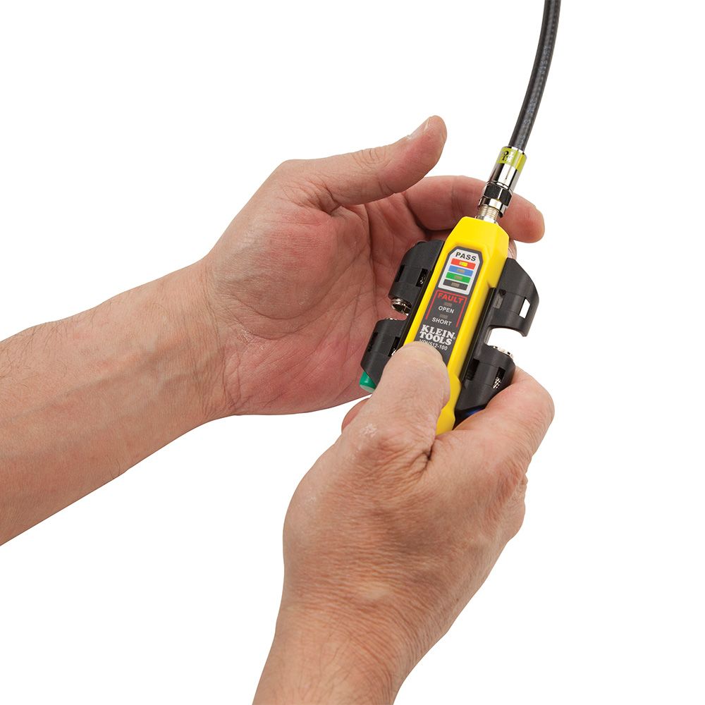 Klein Tools VDV512-101 Cable Tester Coax Explorer 2 Tester with Remote Kit from Columbia Safety