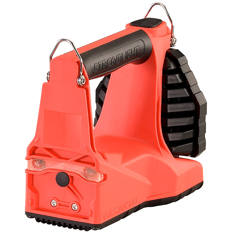 Streamlight Vulcan 180 Lantern - 120V/100V AC/12V DC - Includes quick release shoulder strap - Orange from GME Supply
