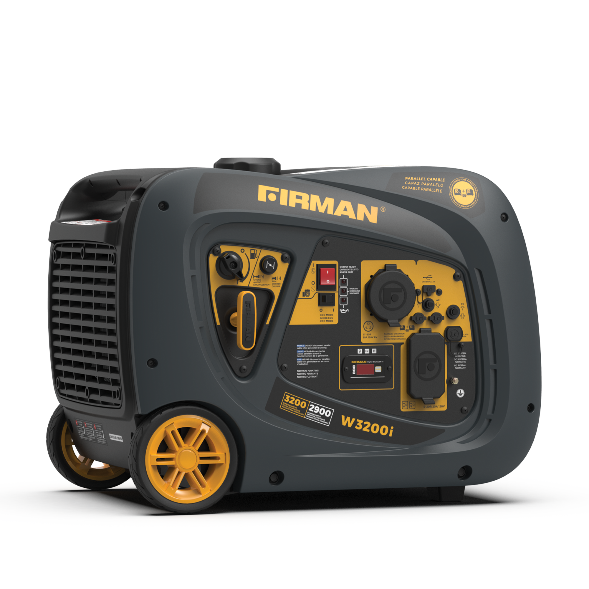 Firman 3200W Recoil Start Inverter Portable Generator  from GME Supply