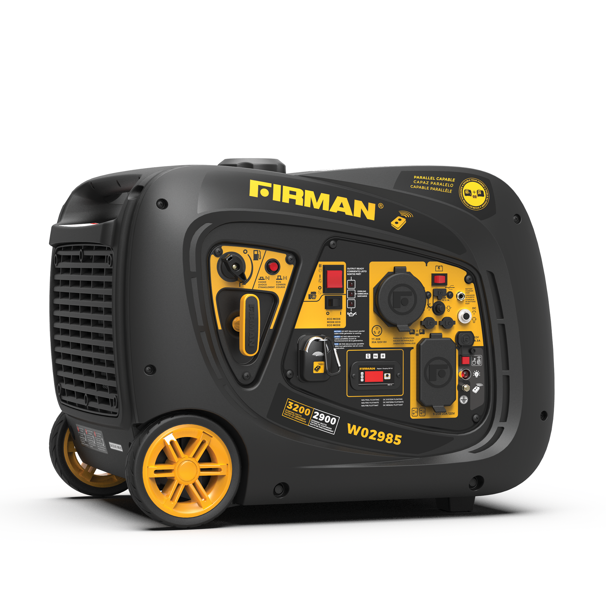 Firman 3200W Remote Start Inverter Portable Generator  from GME Supply