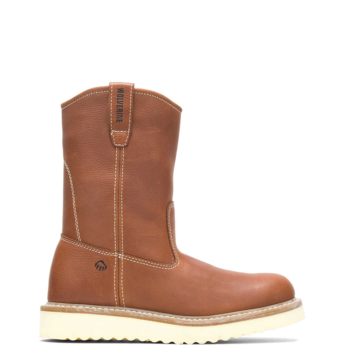 Wolverine W08285 10in Wellington Work Wedge Pull On Soft Toe Boot - Mens 10 Medium from GME Supply