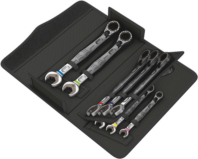Wera Tools Joker Switch Set of Ratcheting Combination Wrenches, 11 Pieces from GME Supply