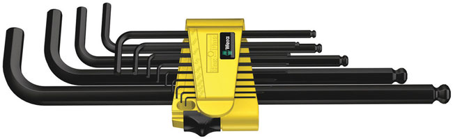 Wera Tools 950/13 Hex-Plus Imperial 1 L-key set, Imperial, BlackLaser, 13 Pieces from GME Supply