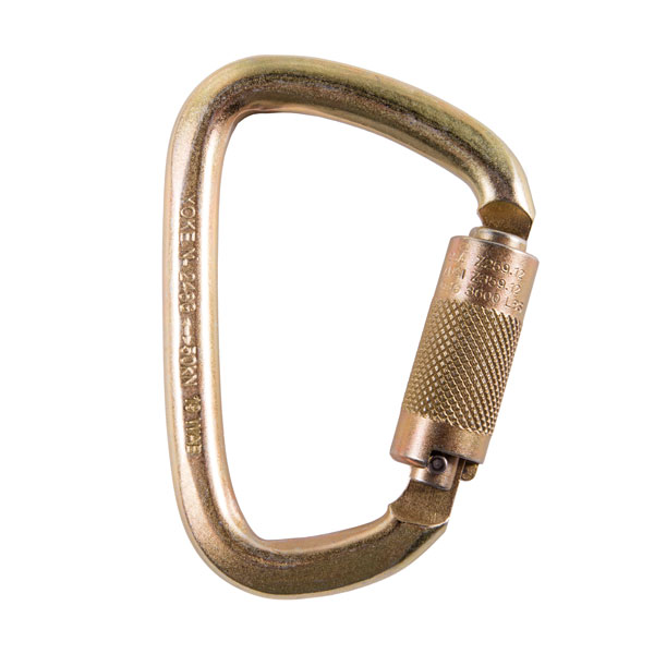 WestFall Pro 7401 4-7/8 X 3 Inch Steel Carabiner from Columbia Safety