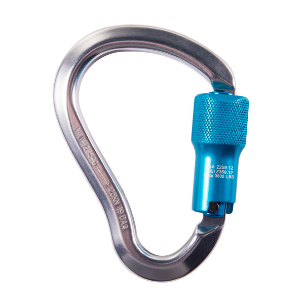 WestFall Pro 7435 4-3/4 x 3-5/8 Inch Aluminum Carabiner  from Columbia Safety