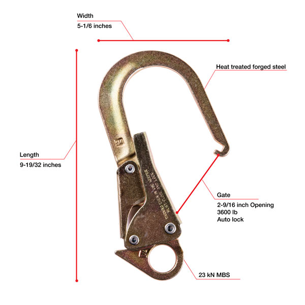 WestFall Pro 7452 Steel Rebar Hook from Columbia Safety