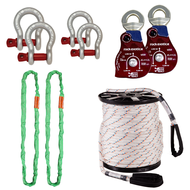 GME Supply Rig Kit with Rock Exotica Blocks from GME Supply