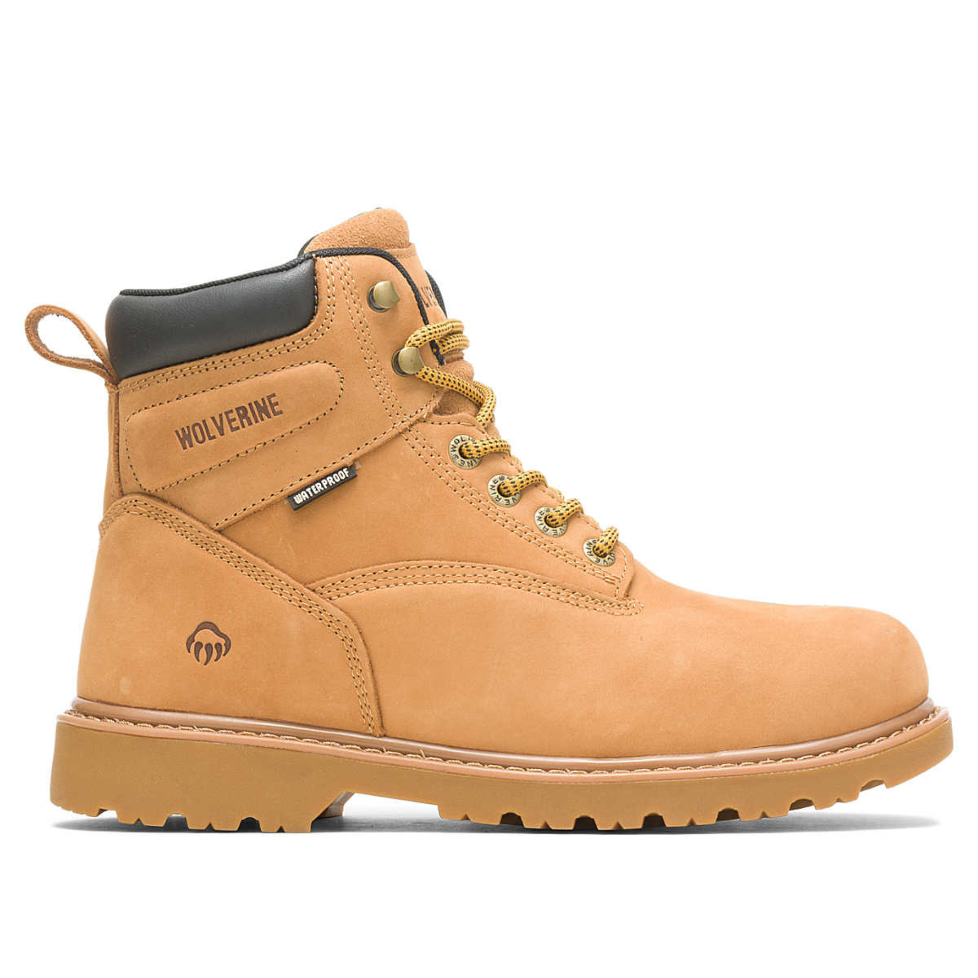 Wolverine Floorhand 6 Inch Waterproof Steel Toe Work Boot Wheat - Mens 7.5 Medium from GME Supply