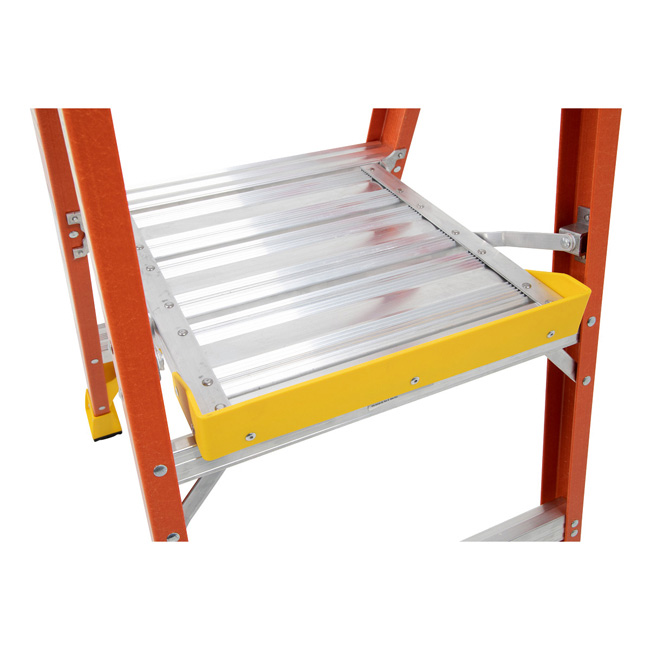 Werner 10 Foot Reach Fiberglass Podium Ladder Type IA from GME Supply