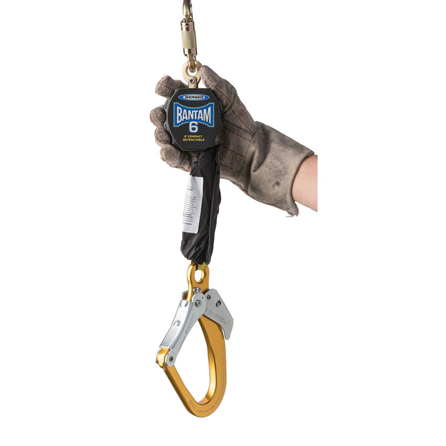 Werner 6 Foot Bantam Web SRL with Aluminum Rebar Hook from GME Supply