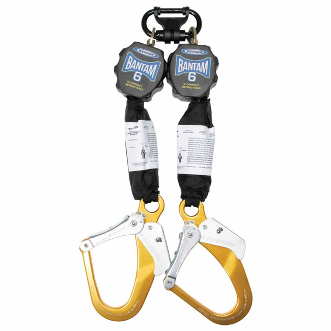 Werner 6 Foot Twinleg Bantam SRL with Aluminum Rebar Hook from GME Supply