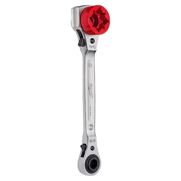 Milwaukee Tools Lineman 5 in 1 Ratcheting Wrench from Columbia Safety